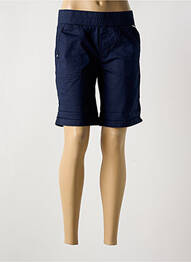 Bermuda taille élastique taille normale bleu STREET ONE femme