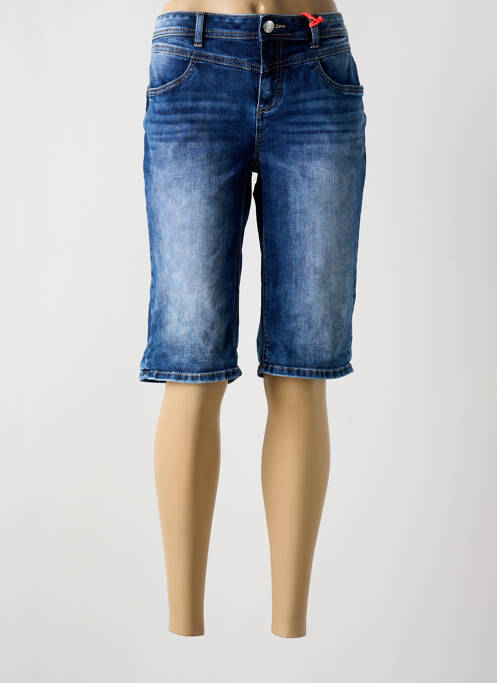 Bermuda bleu STREET ONE pour femme