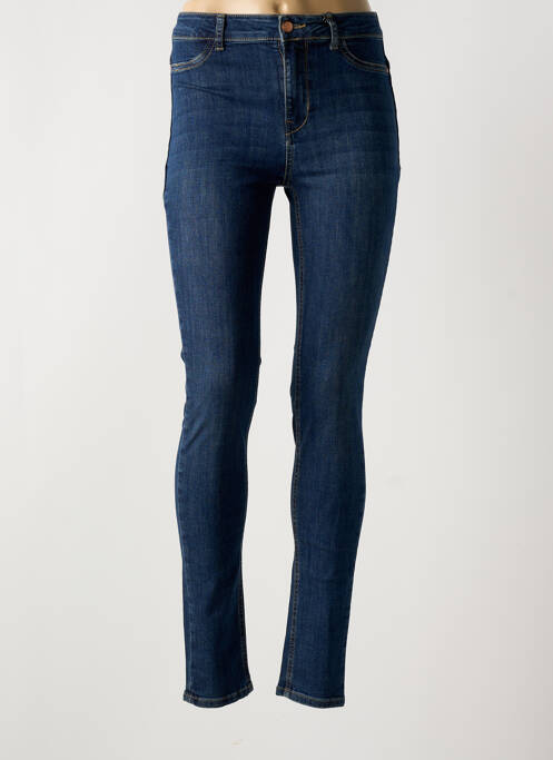 Jeans coupe slim bleu BASE LEVEL pour femme