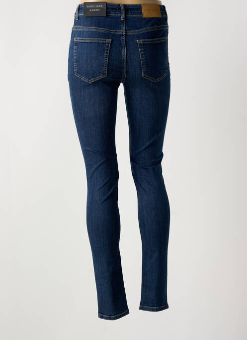 Jeans coupe slim bleu BASE LEVEL pour femme