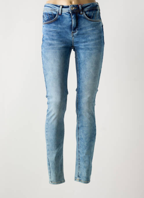 Jeans coupe slim bleu STREET ONE pour femme