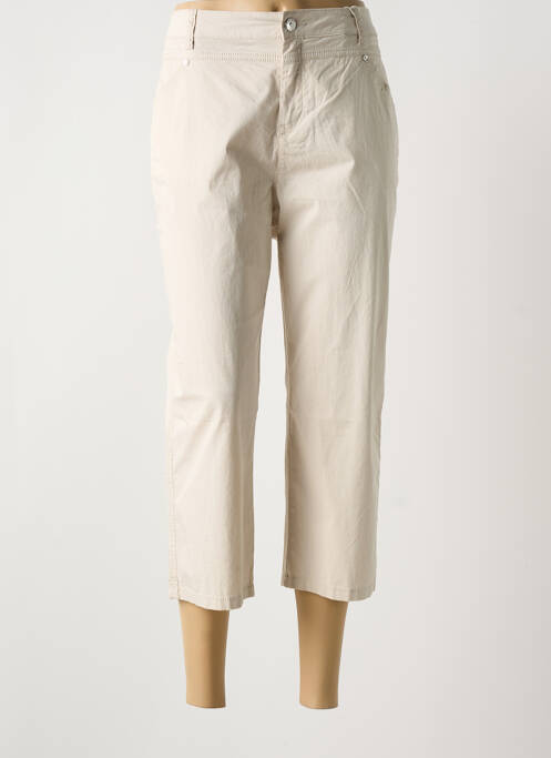 Pantacourt beige STREET ONE pour femme