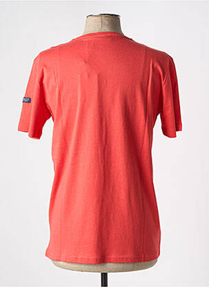T-shirt coupe cintrée manches courtes orange HUBLOT homme