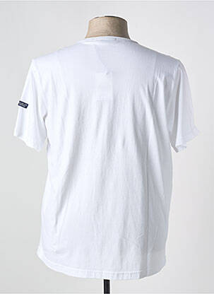 T-shirt stretch manches courtes blanc HUBLOT homme