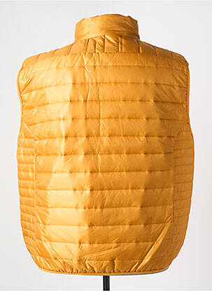 Doudoune poches sans capuche jaune OAKS VALLEY homme