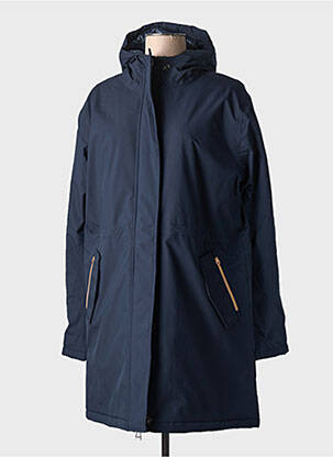 Parka manches longues a capuche bleu HUBLOT homme