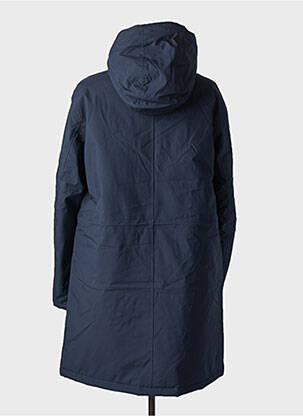 Parka manches longues a capuche bleu HUBLOT homme