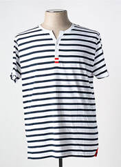 T-shirt bleu HUBLOT pour homme seconde vue