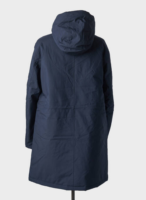 Parka manches longues a capuche bleu HUBLOT homme