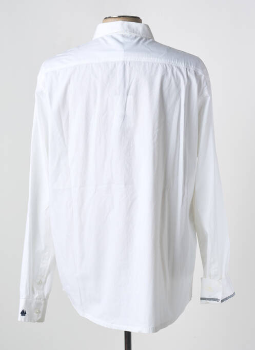 Chemise manches longues blanc HUBLOT pour homme