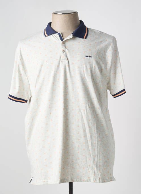 Polo gris OAKS VALLEY pour homme