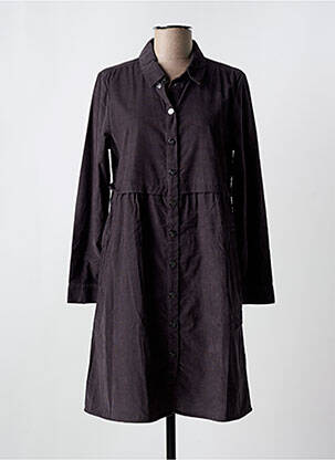 Robe courte manches longues manches longues gris STREET ONE femme