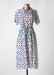 Robe mi-longue blanc COMPAÑIA FANTASTICA pour femme seconde vue