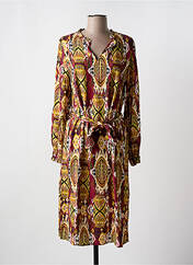 Robe mi-longue jaune IVY BEAU pour femme seconde vue