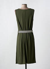 Robe mi-longue vert QUATRE VINGT JOURS pour femme seconde vue