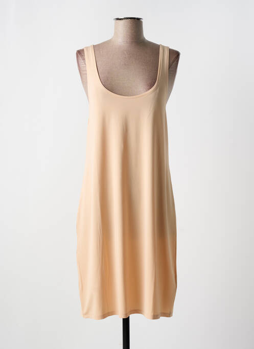 Jupon /fond de robe stretch beige STREET ONE femme