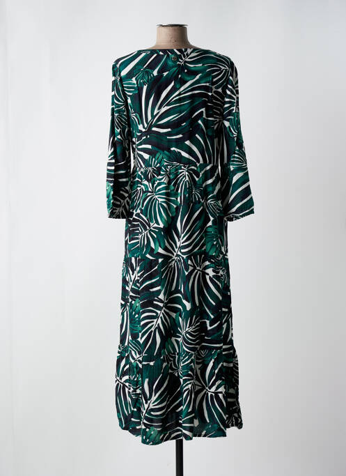 Robe longue vert STREET ONE pour femme