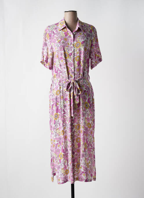 Robe longue violet IVY BEAU pour femme