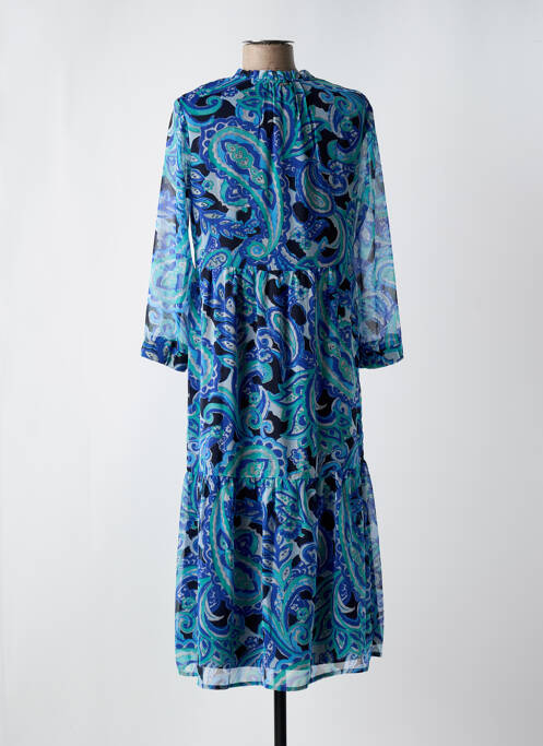 Robe mi-longue bleu STREET ONE pour femme