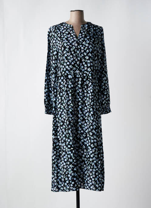 Robe mi-longue noir STREET ONE pour femme