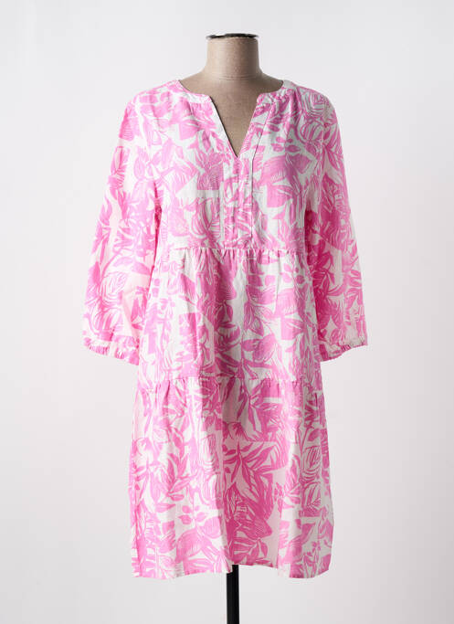 Robe mi-longue rose STREET ONE pour femme