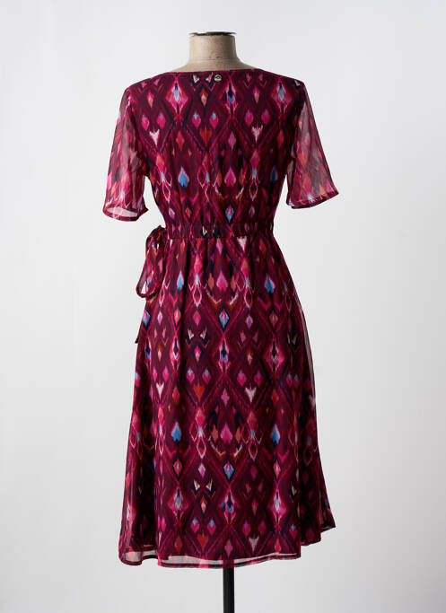 Robe mi-longue rouge STREET ONE pour femme