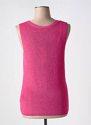 Débardeur col v sans manche rose STREET ONE femme