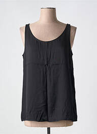 Débardeur coupe droite sans manche noir STREET ONE femme