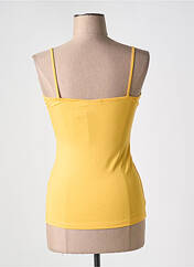 Débardeur jaune QUATRE VINGT JOURS pour femme seconde vue