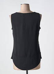 Débardeur noir QUATRE VINGT JOURS pour femme seconde vue