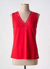 Débardeur rouge IVY BEAU pour femme seconde vue