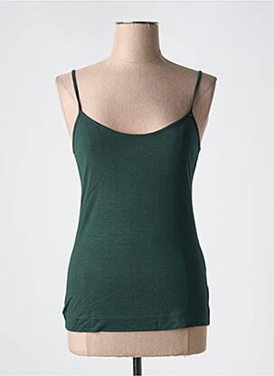 Débardeur vert QUATRE VINGT JOURS pour femme