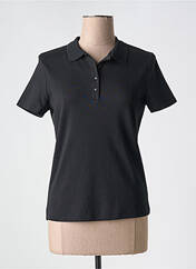 Polo noir STREET ONE pour femme seconde vue