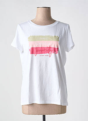T-shirt blanc STREET ONE pour femme