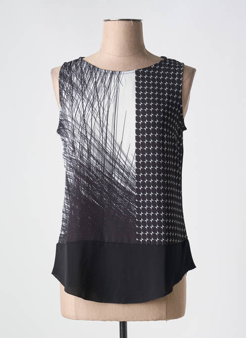 Débardeur noir QUATRE VINGT JOURS pour femme