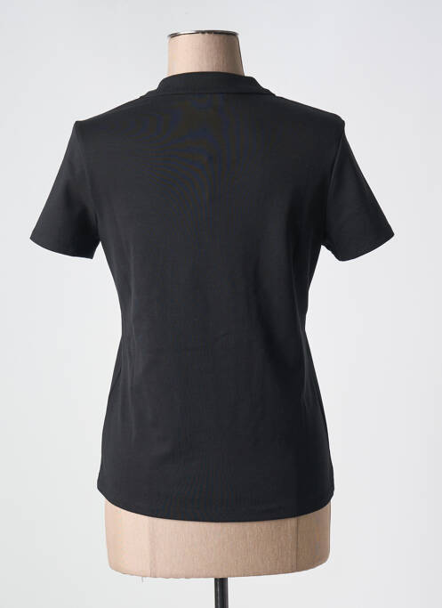 Polo noir STREET ONE pour femme