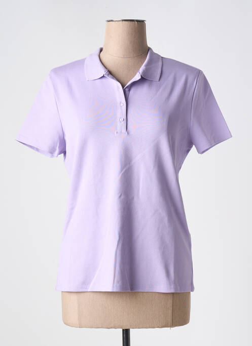 Polo violet STREET ONE pour femme