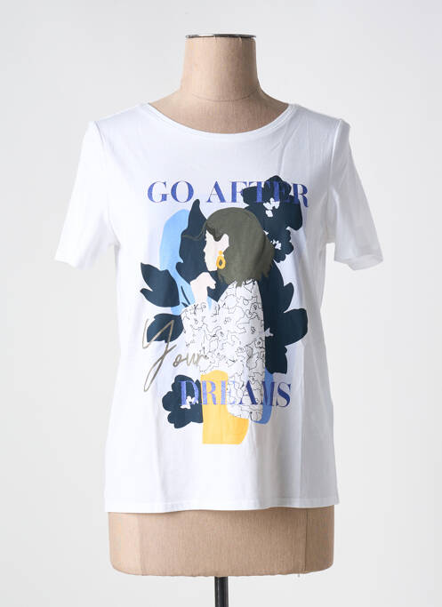 T-shirt blanc STREET ONE pour femme