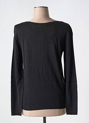 Pull coupe cintrée manches longues noir STREET ONE femme