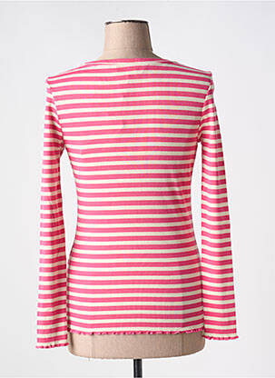 Pull coupe cintrée manches longues rose STREET ONE femme