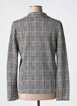 Blazer poches gris IVY BEAU femme