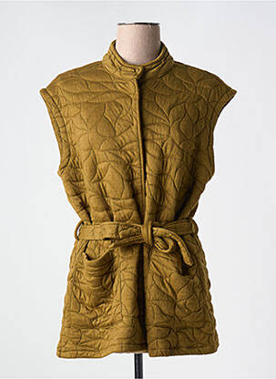 Veste casual poches vert IVY BEAU femme