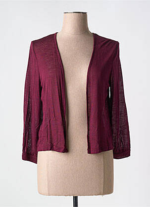 Gilet manches longues manches 3/4 rouge STREET ONE femme