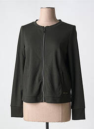 Veste casual col rond vert STREET ONE femme