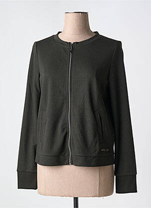 Veste casual col rond vert STREET ONE femme