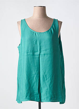 Top sans manche sans manche vert STREET ONE femme