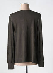 Gilet manches longues vert STREET ONE pour femme seconde vue