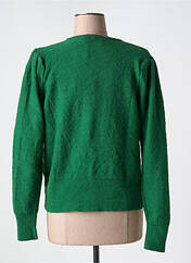 Gilet manches courtes vert COMPAÑIA FANTASTICA pour femme seconde vue