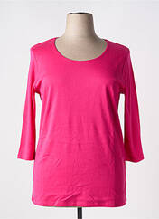 T-shirt rose STREET ONE pour femme seconde vue