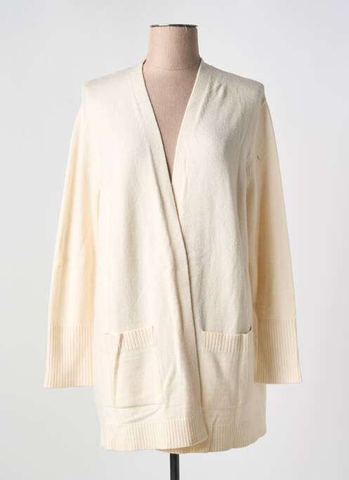 Gilet manches longues beige STREET ONE pour femme